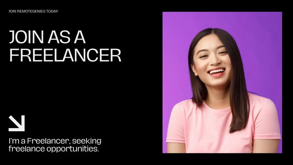 Join as a Freelancer - RemoteGenies
